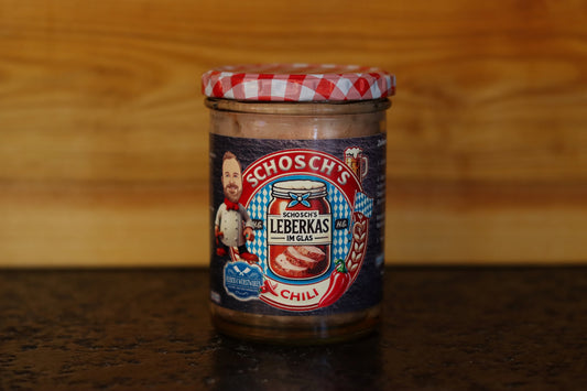 Schosch's Leberkas im Glas - Chili