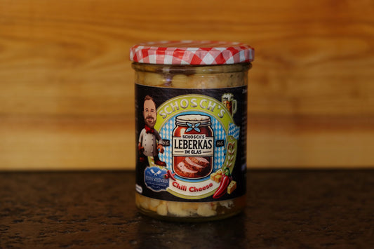 Schosch's Leberkas im Glas - Chili Cheese