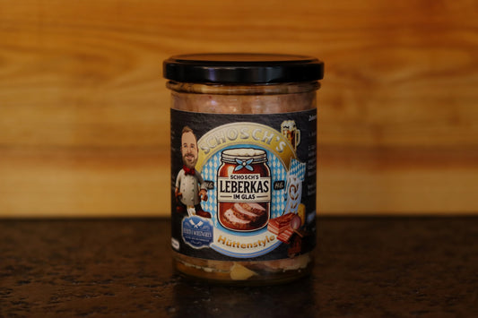 Schosch's Leberkas im Glas - Hüttenstyle