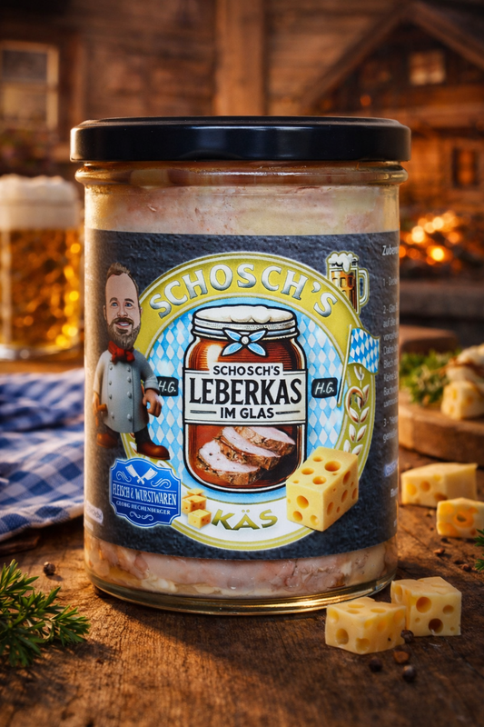 Schosch's Leberkas im Glas - Käs