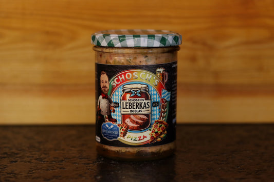 Schosch's Leberkas im Glas - Pizza
